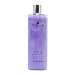 NEW Pecksniffs Lavender & White Tea Moisturizing Shower Gel, 33.8 fl oz